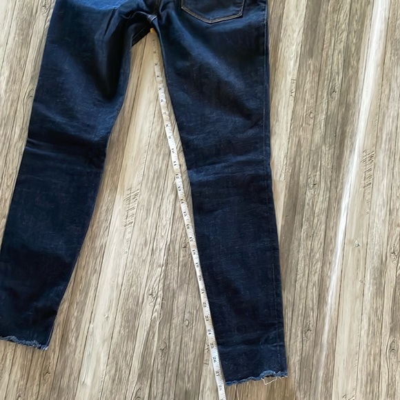 FRAME Denim Le Skinny Jeans In Saltair Dark Wash Sz 28 - Picture 7 of 12